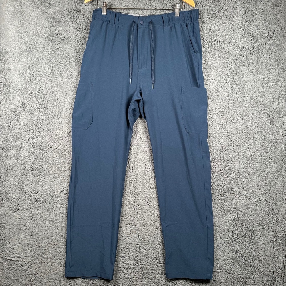 Carhartt Force‎ Liberty Mens L Cargo Scrub Pants Medical Work Navy Blue Nursing